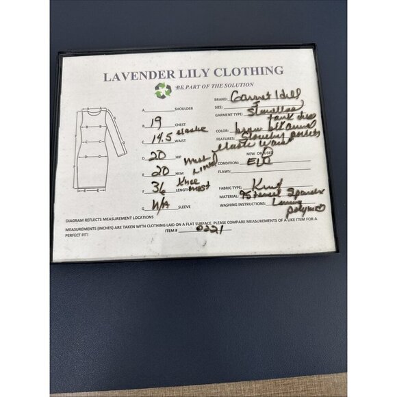 Garnet Hill Women's S Sleeveless Tank Dress Brown Animal Slouchy Pockets EUC - Picture 12 of 12